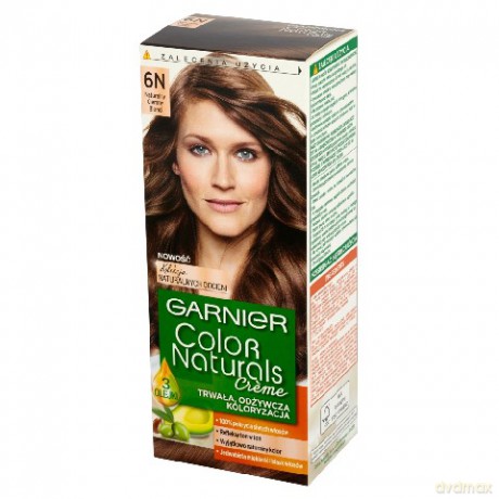 Garnier Color Naturals Krem koloryzujący nr 6N naturalny Ciemny Blond 1op