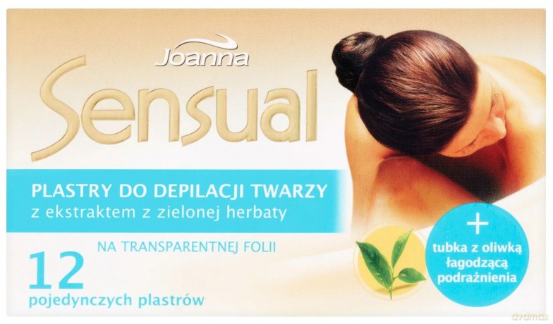 Joanna Sens Plastry do Depilacji Twarzy Transparentne