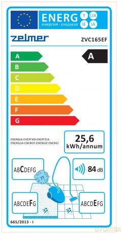 Odkurzacz Zelmer Elf 3 ZVC165EF 700W regulacja