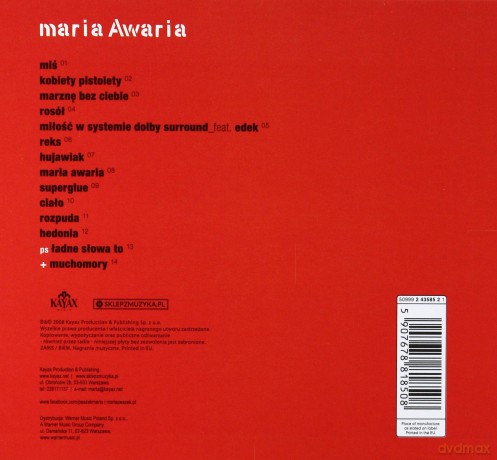 Maria Peszek: Maria Awaria (Reedycja) [CD]