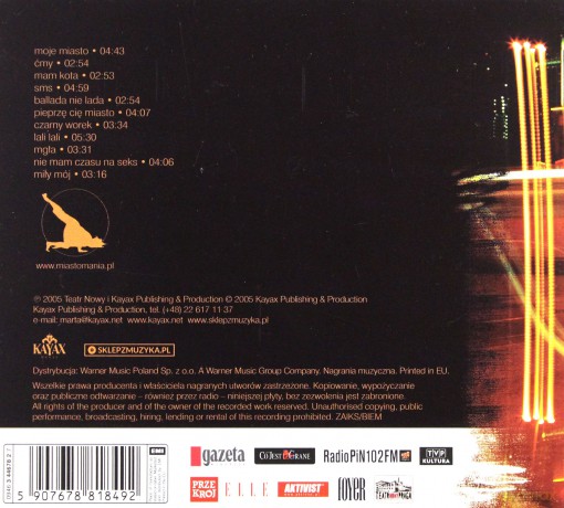 Maria Peszek: Miasto Mania (Reedycja) [CD]