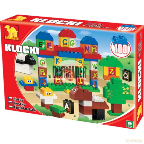 DROMADER Klocki maluszka 100 el. [KLOCKI]