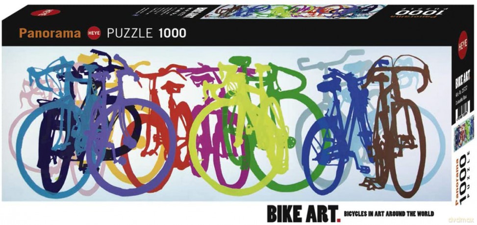 HEYE 1000 el. Bike art, Tęcza [PUZZLE]
