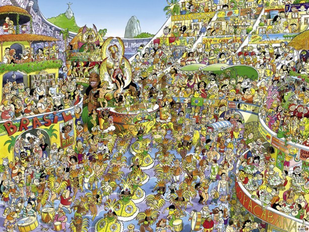 HEYE 1000 el. Karnawał w Rio [PUZZLE]
