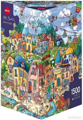 HEYE 1500 el. Szczęślwie miasto [PUZZLE]