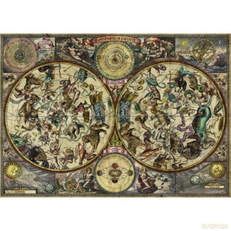 HEYE 2000 el. Niebiańska mapa [PUZZLE]