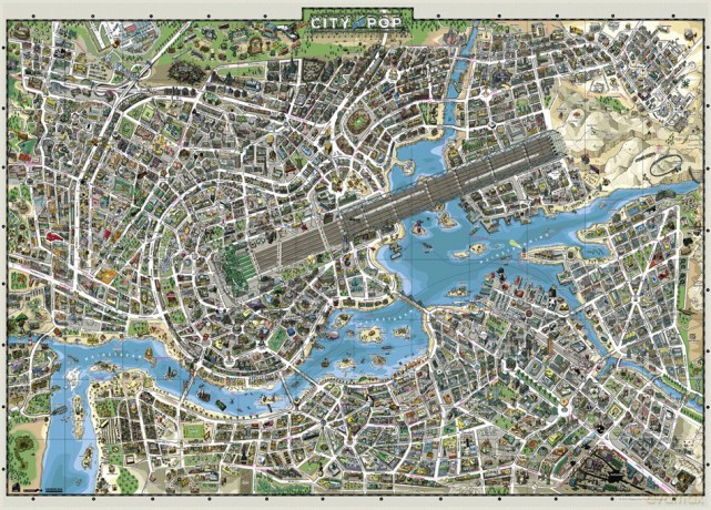HEYE 3000 el. Miasto muzyki [PUZZLE]