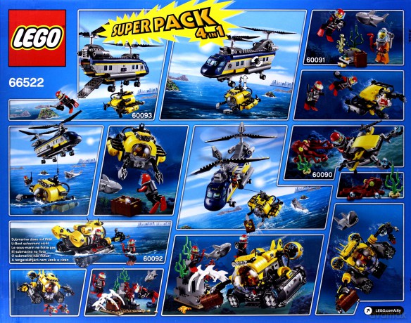 LEGO City Superpack 4 w 1 (66522) [KLOCKI]