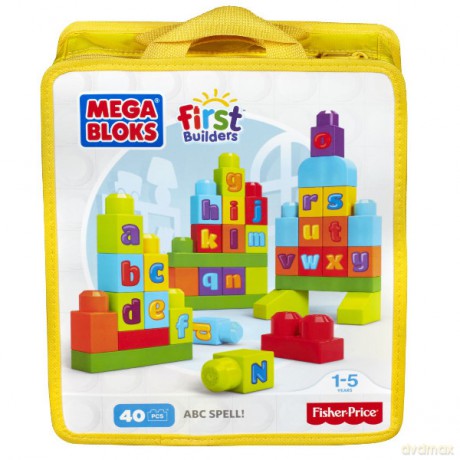 MEGA BLOKS Ćwiczymy ABC [KLOCKI]