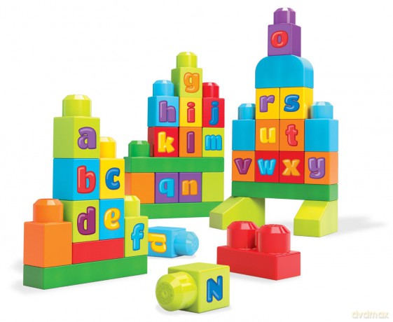 MEGA BLOKS Ćwiczymy ABC [KLOCKI]