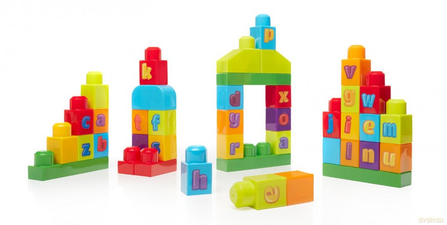MEGA BLOKS Ćwiczymy ABC [KLOCKI]