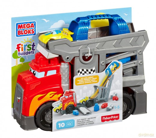 MEGA BLOKS Pojazd Wyścigowa ciężarówka [KLOCKI]