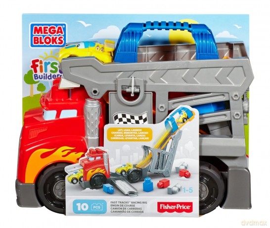 MEGA BLOKS Pojazd Wyścigowa ciężarówka [KLOCKI]