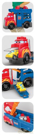 MEGA BLOKS Pojazd Wyścigowa ciężarówka [KLOCKI]