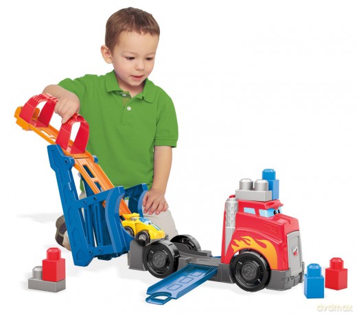 MEGA BLOKS Pojazd Wyścigowa ciężarówka [KLOCKI]