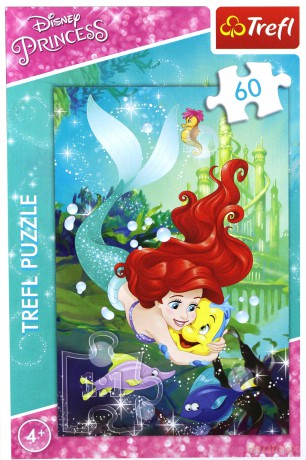 TREFL 60 el. Arielka i jej przyjaciele [PUZZLE]