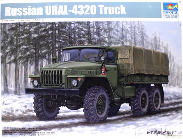 TRUMPETER Russian URAL4320 Truck