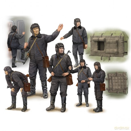 TRUMPETER Soviet SoldierScud B Crew