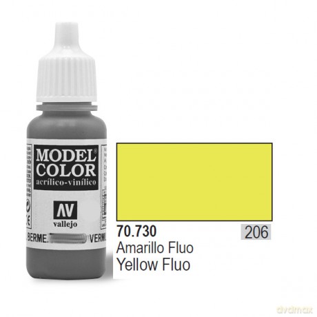 VALLEJO Farba Nr206 Yellow 17 ml