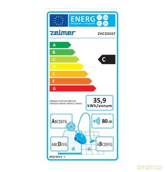 Odkurzacz bezworkowy Zelmer ZVC335ST Voyager TWIX