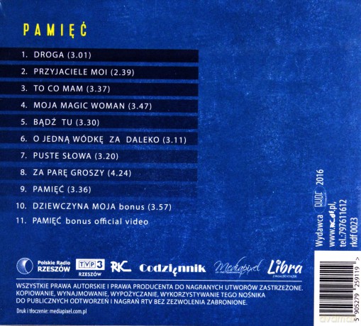 Piotr Nowak Band: Pamięć [CD]