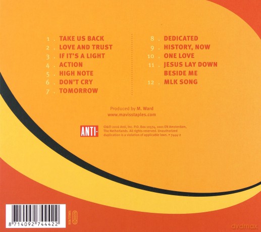 Mavis Staples: Livin' On A High Note [CD]