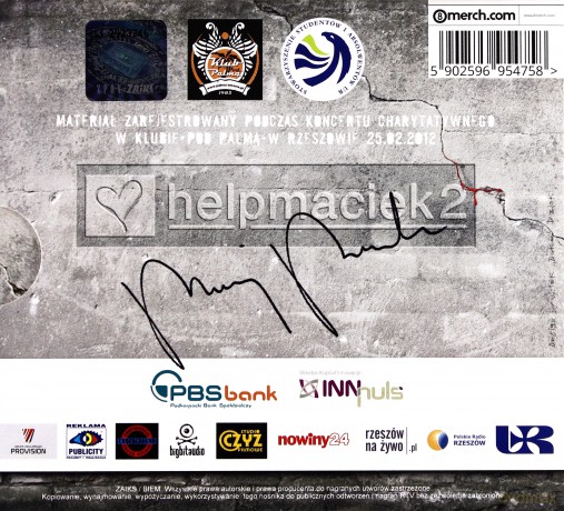 Help Maciek 2 Live [2CD]+[2DVD]