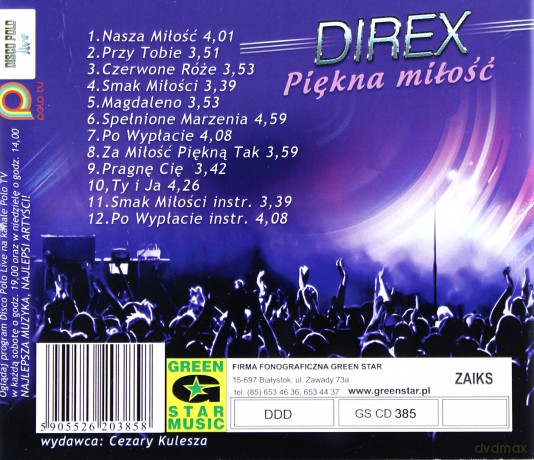 Direx: Piękna Miłość [CD]