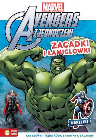 Avengers Zjednoczeni. Zagadki i łamigłówki [KSIĄŻKA]