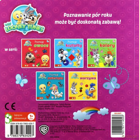 Baby Looney Tunes. Poznaję pory roku [KSIĄŻKA]