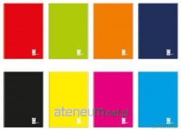 Brulion A6/96K kratka One Color (10 szt)