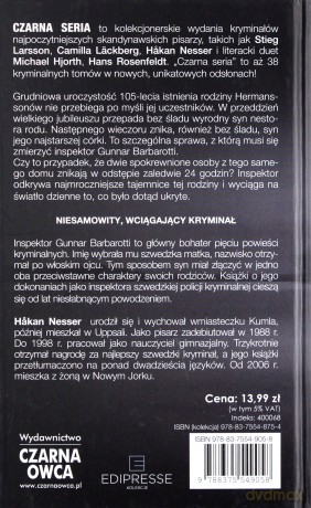 Czarna seria. Człowiek bez psa cz. 1 i cz. 2 - Hakan Nesser [KSIĄŻKA]