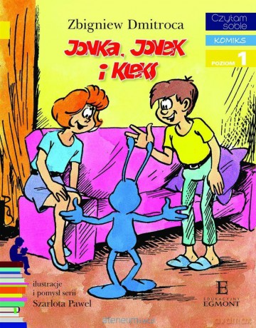 Czytam sobie - Jonka, Jonek i Kleks - Zbigniew Dmitroca [KSIĄŻKA]