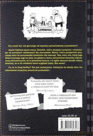 Dziennik cwaniaczka Tom 10. Stara bieda - Jeff Kinney [KSIĄŻKA]