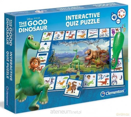 Interaktywny Quiz puzzle 35 Dobry Dinozaur [GRA]