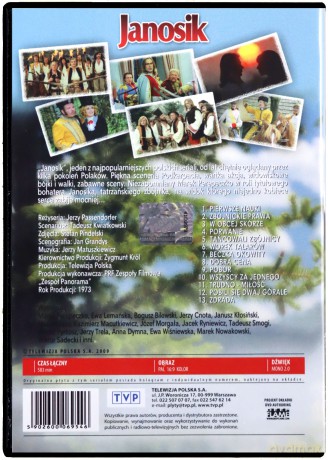 Janosik odcinki 1-13 [4DVD]