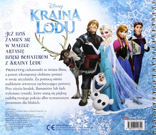Kraina Lodu. Mroźne szablony [KSIĄŻKA]