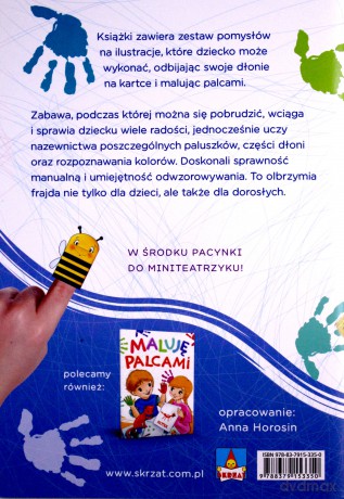 Maluję palcami. Jeż - Anna Horosin [KSIĄŻKA]