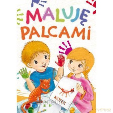 Maluję palcami. Kotek - Anna Horosin [KSIĄŻKA]