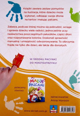 Maluję palcami. Kotek - Anna Horosin [KSIĄŻKA]