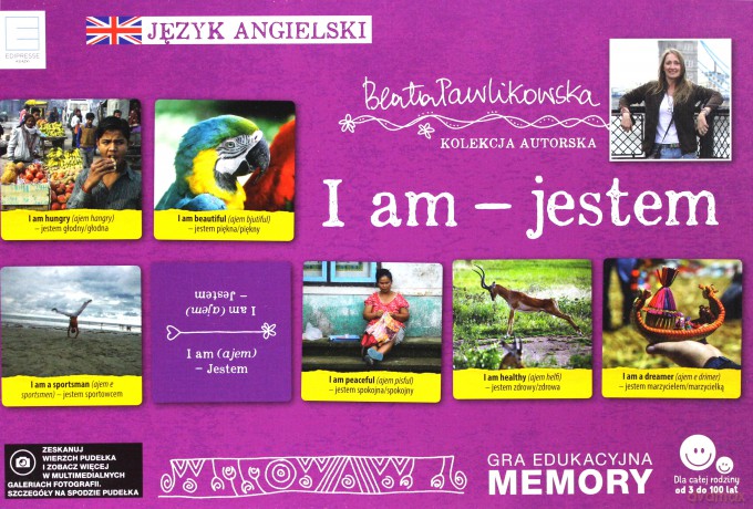 Memory językowe. I am - jestem [GRA]