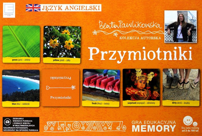 Memory językowe. Przymiotniki [GRA]