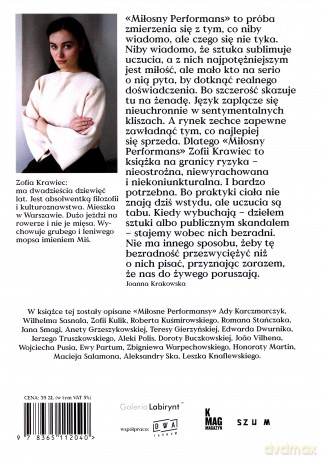Miłosny performans - Zofia Krawiec [KSIĄŻKA]