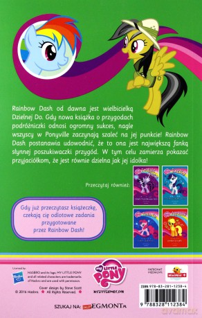 My Little Pony. Rainbow Dash i wyzwanie Dzielnej - G.M. Berrow [KSIĄŻKA]