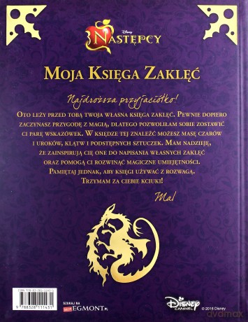 Następcy. Moja Księga Zaklęć - Tina McLeef [KSIĄŻKA]
