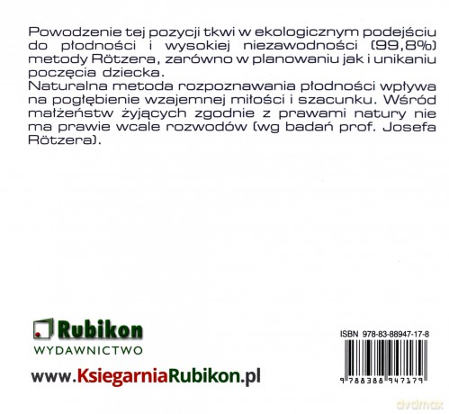 Naturalne planowanie rodziny - Elżbieta Wójcik [KSIĄŻKA]