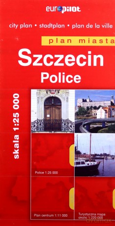 Plan miasta EuroPilot. Szczecin, Police 1:25 000