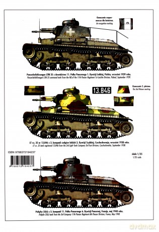 PzKpfw 35 (t) LT vz. 35 nr. 423 - Janusz Ledwoch [KSIĄŻKA]