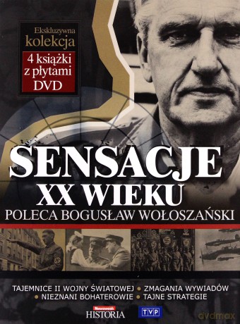 Sensacje XX wieku [4xKSIĄŻKA]+[DVD]