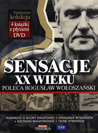 Sensacje XX wieku [4xKSIĄŻKA]+[DVD]